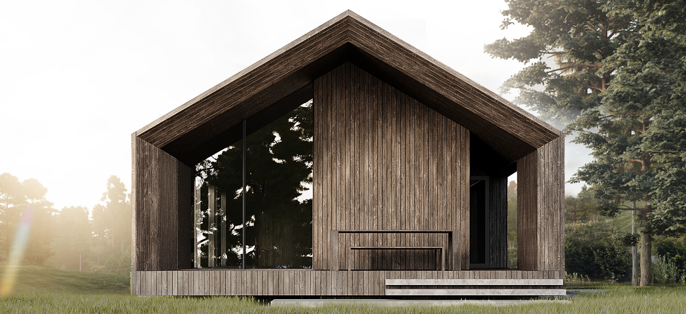 Barnhouse 8х16 F: Визуализация