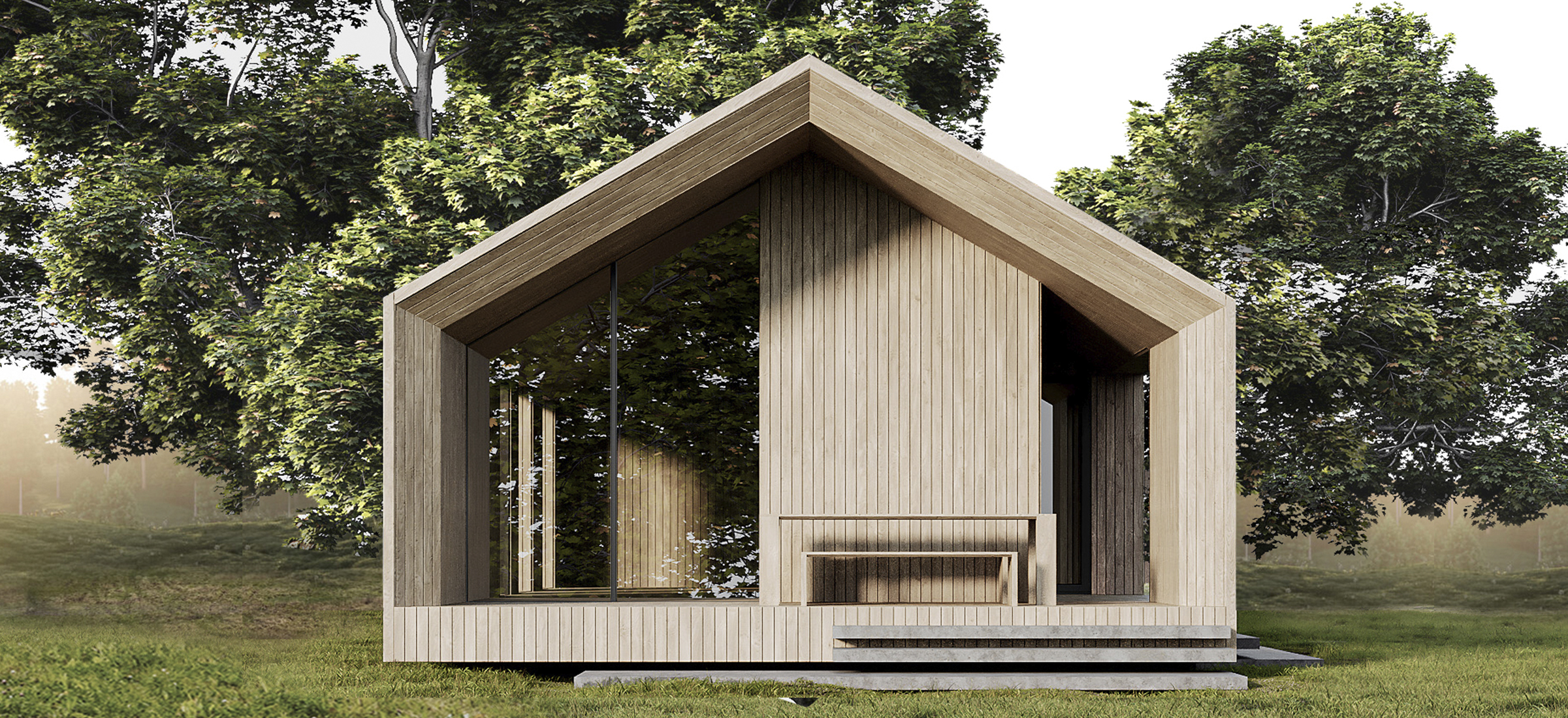 Barnhouse 7х13 F: Визуализация