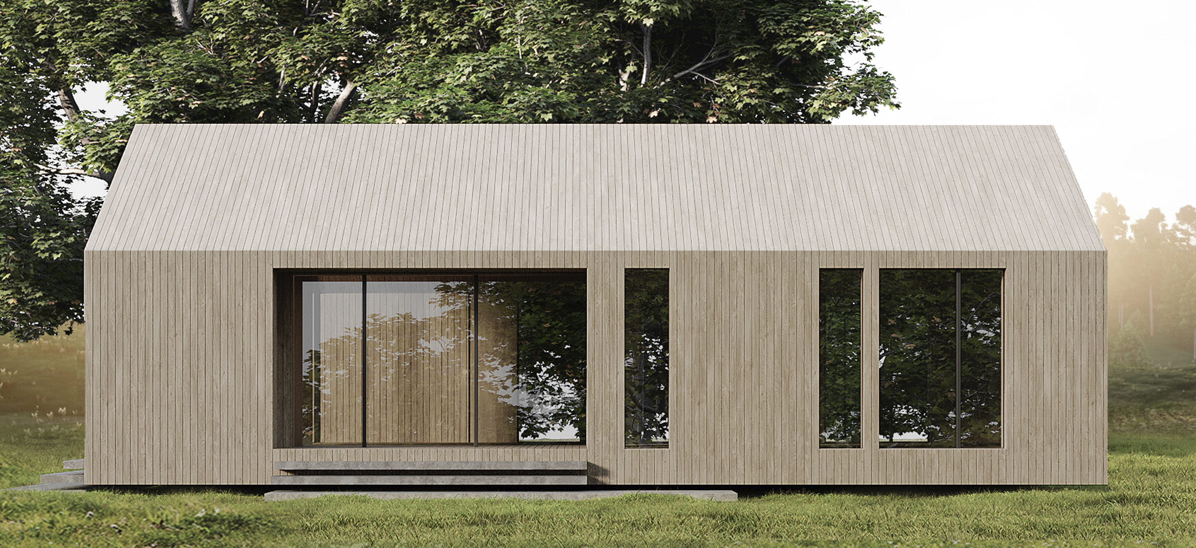 Barnhouse 7х13 F: Визуализация