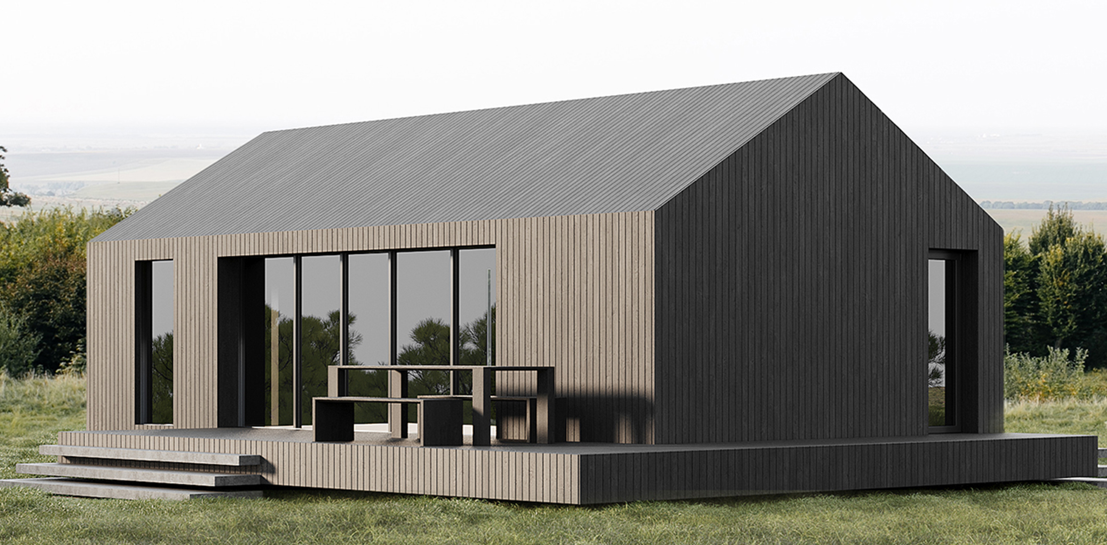 Barnhouse 5,5х10,5: Визуализация