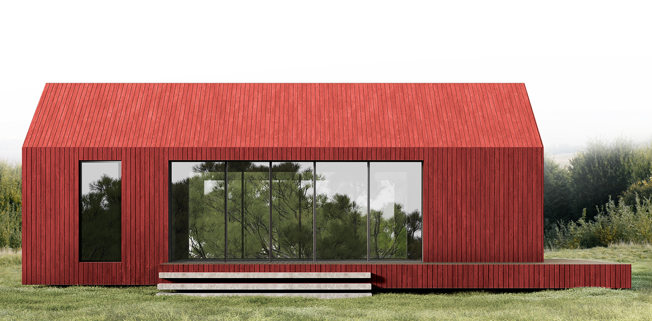 Barnhouse 5,5х10,5: Визуализация