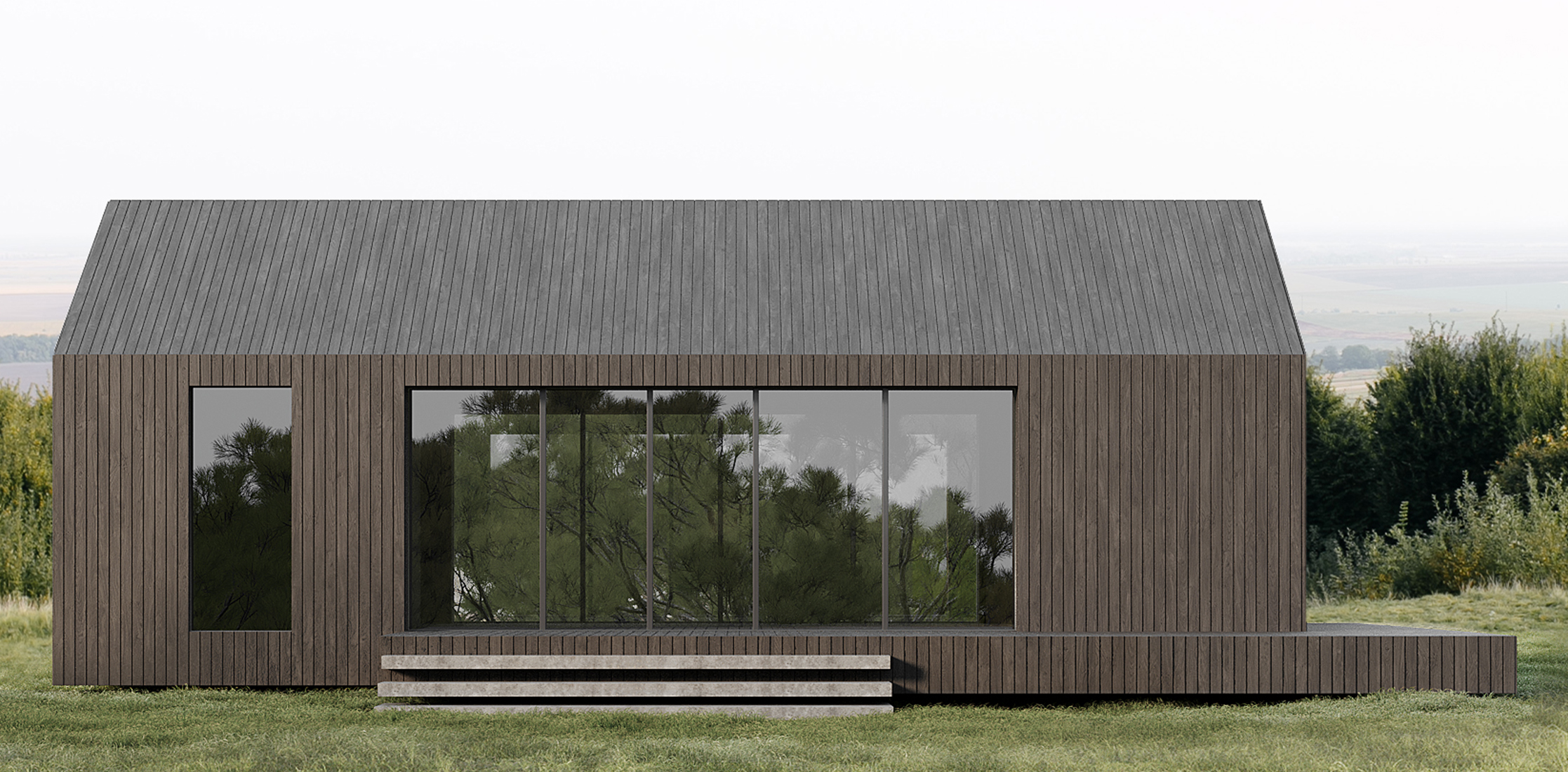 Barnhouse 5,5х10,5: Визуализация