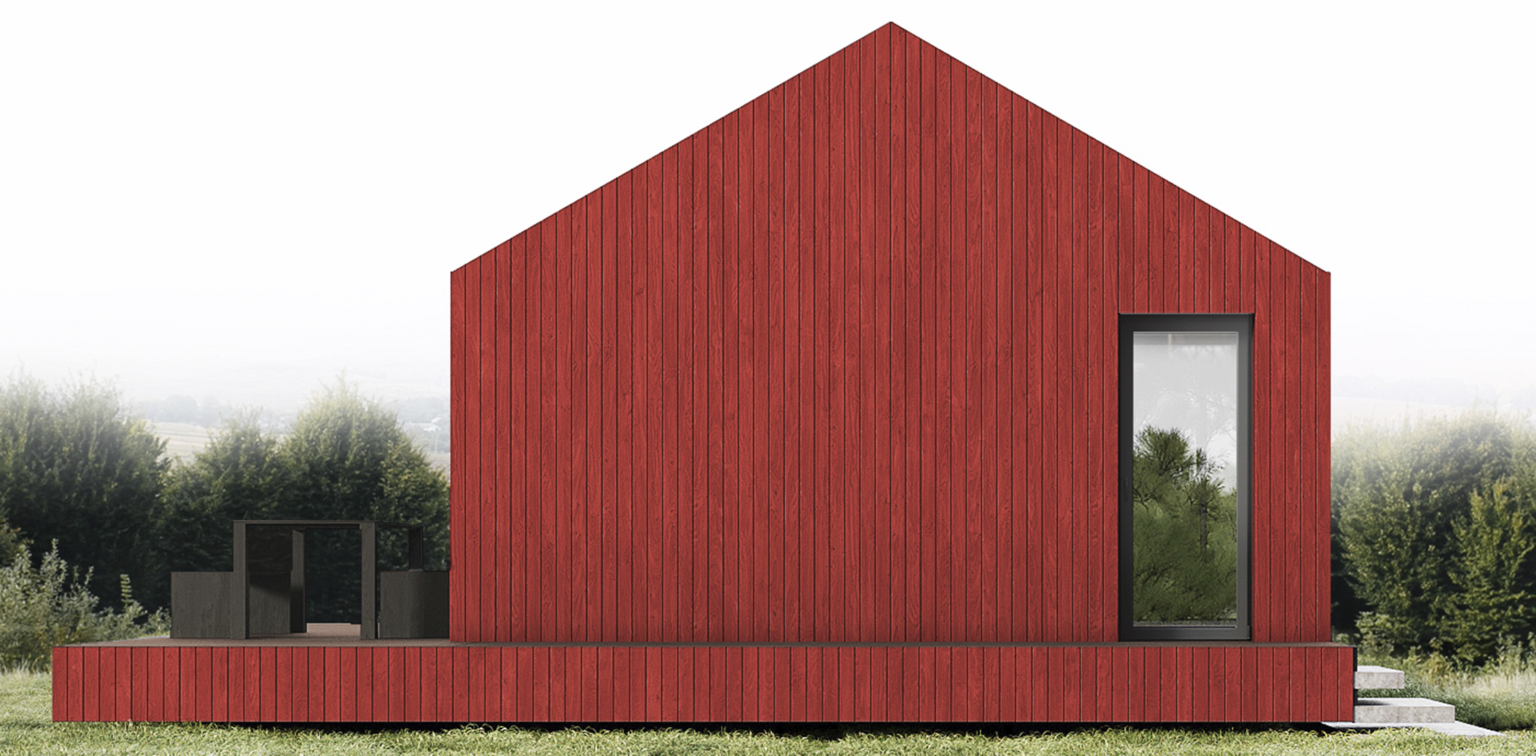 Barnhouse 5,5х10,5: Визуализация