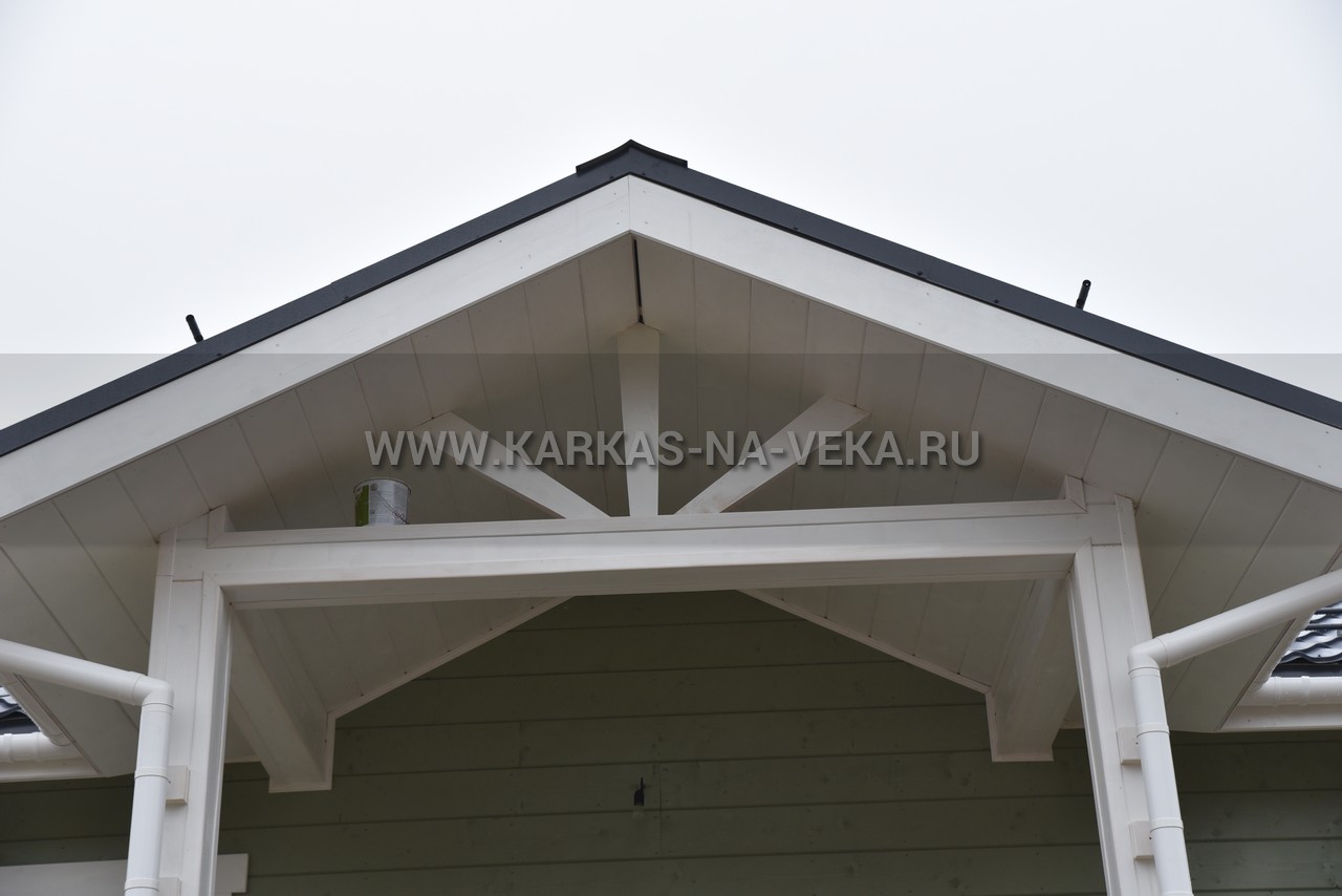 Каркасный дом 7х10 м одноэтажный - проект 7-10-5: Построенный объект